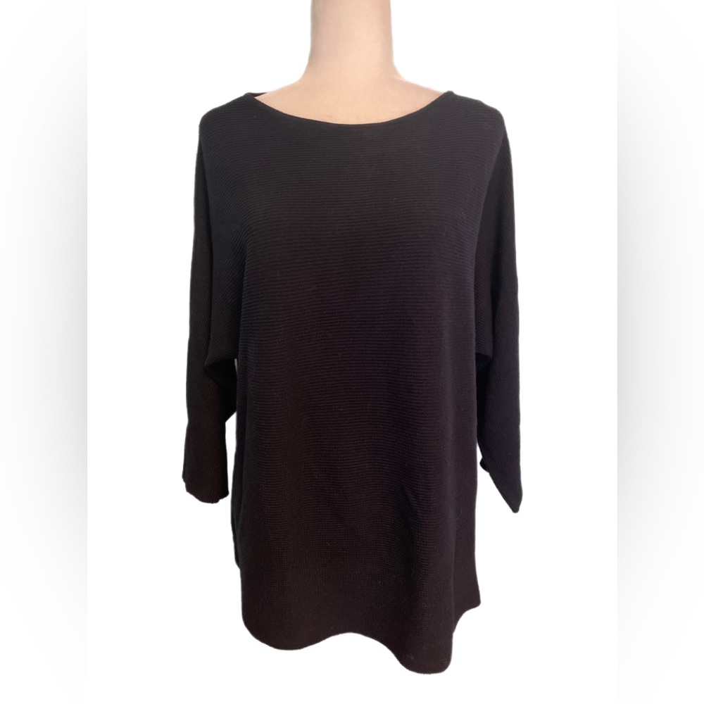 H & M navy tunic sweater size L